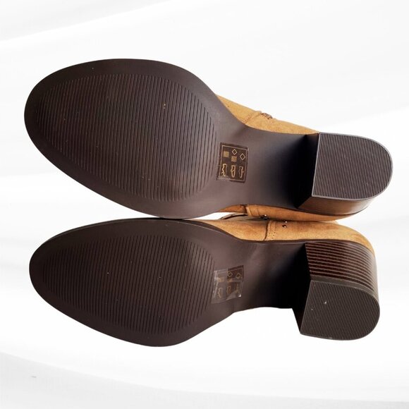 NWOT Market & Spruce O'Hara Studded Bootie, Tan, Size 9 - Picture 10 of 13